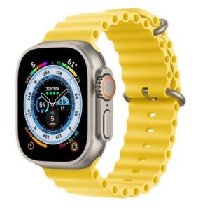 Montre Connectée T800 Ultra - Jaune