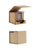 CUBE PAPIER T022 - Fond blanc