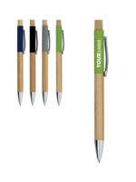 STYLO à bille BAMBOU PEN - Fond blanc